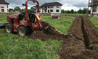 Копка траншей для водопровода в Камне-на-Оби: цена за метр от 946 руб.